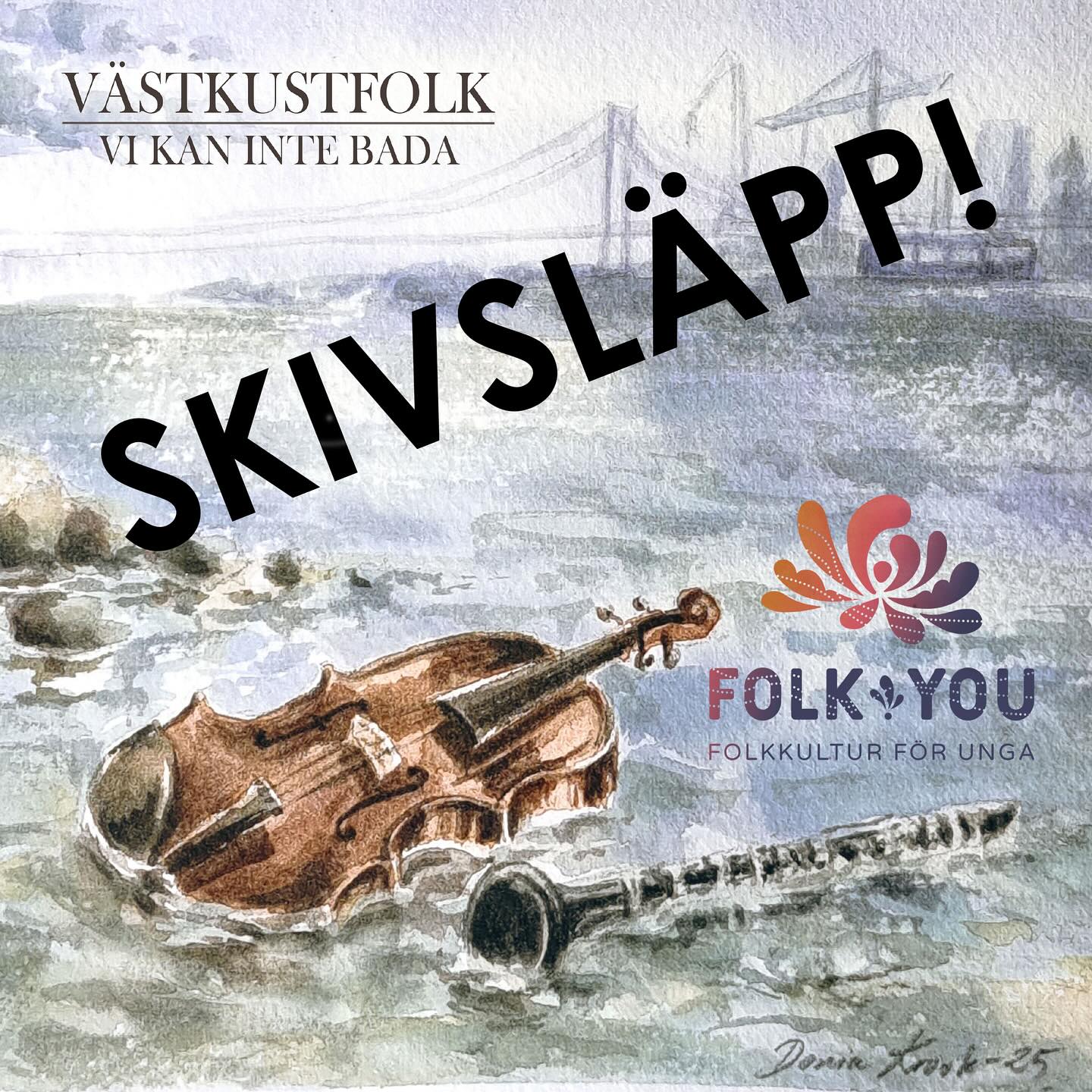 VästkustFolk släpper album - Vi kan inte bada!